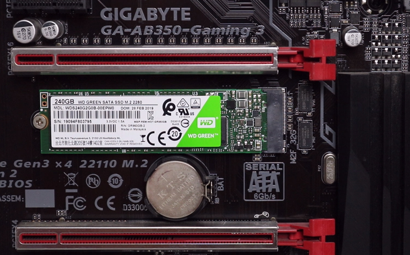 240gb Green Sata M.2 2280 - WMD Tech