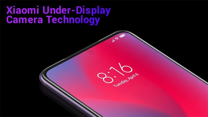 Xiaomi Under Display Camera