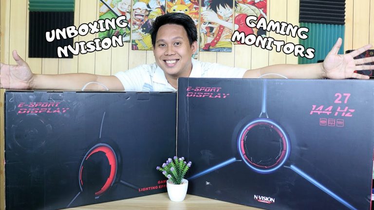 NVISION’s Newest Lineup of Curved Gaming Monitors!