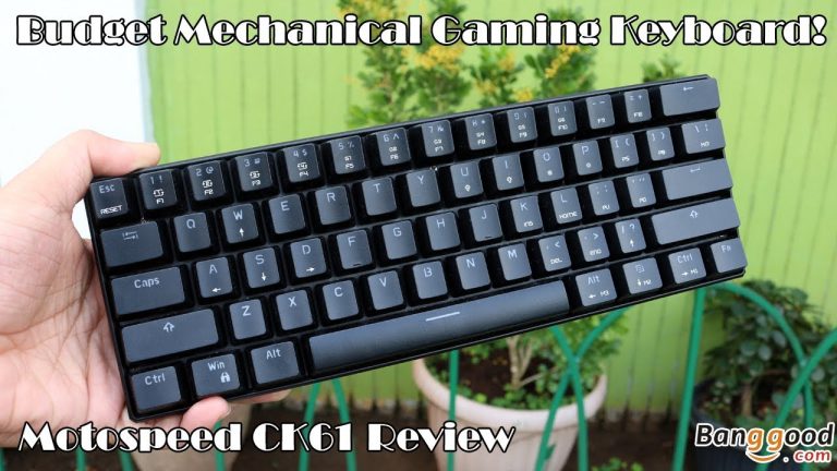 Motospeed Ck61 (Outemu Blue) Mechanical Gaming Keyboard Review