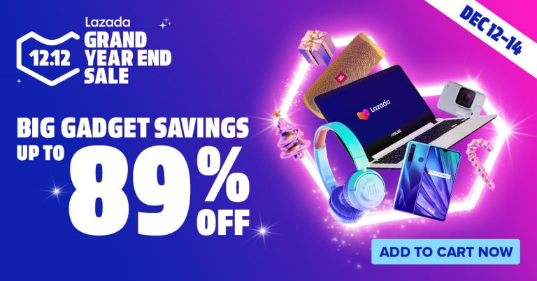 Lazada 12.12 Grand Year End Sale!