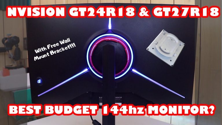 NVISION GT24R18 Gaming Monitor Review – Best Budget 144hz Gaming Monitor