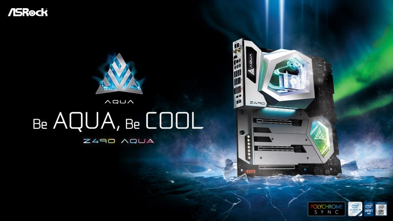 ASRock Launches the Z490 AQUA Flagship Motherboard for Intense Gaming Enthusiasts