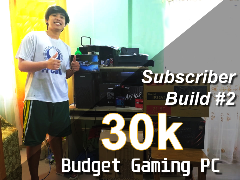 Subscriber Build #2 - Budget 30k PC | WMD Tech