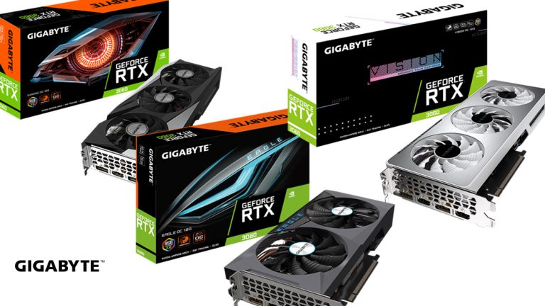 GIGABYTE Launches GeForce RTX™ 3060 series graphics cards