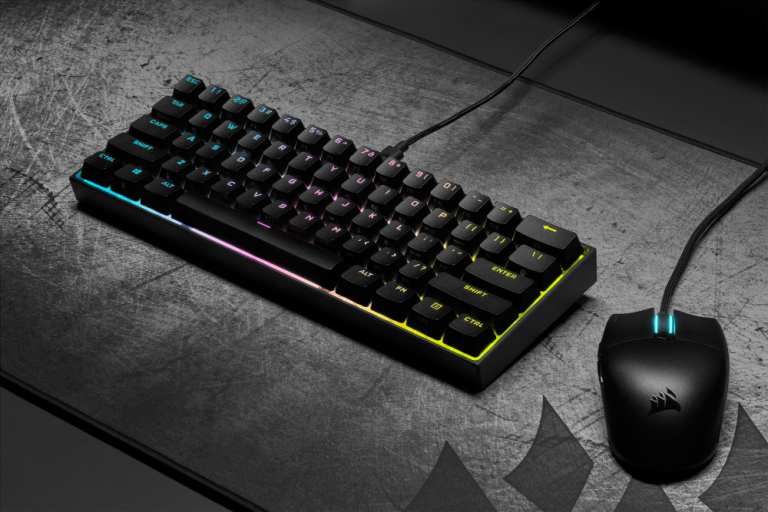 Small Size, Big Attitude – CORSAIR Launches K65 RGB MINI 60% Mechanical Gaming Keyboard