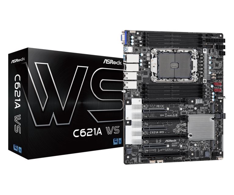 ASRock Launches C621A WS for Server and Workstation Application