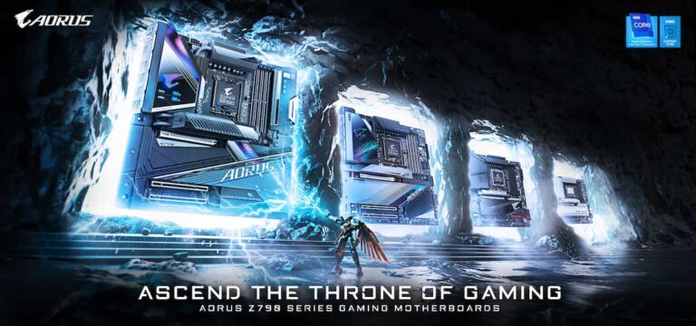 GIGABYTE Unveils Z790 AORUS Motherboards