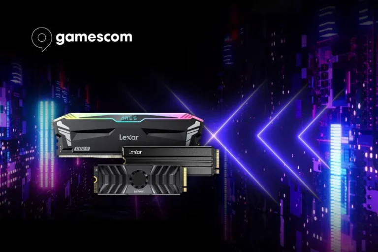 Lexar Unveils New Gaming Products at Gamescom 2023