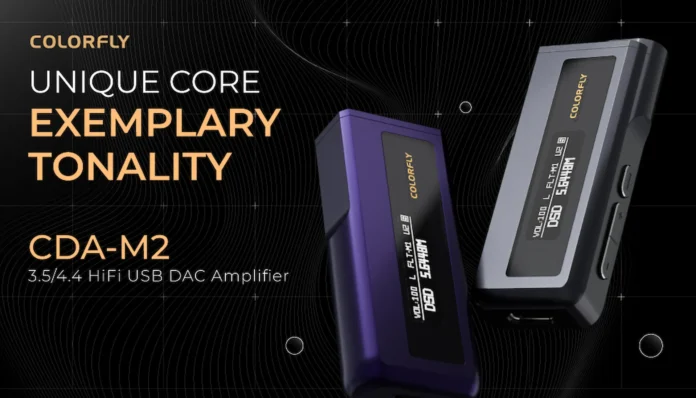 COLORFLY Launches CDA-M2 Hi-Fi USB DAC Amplifier