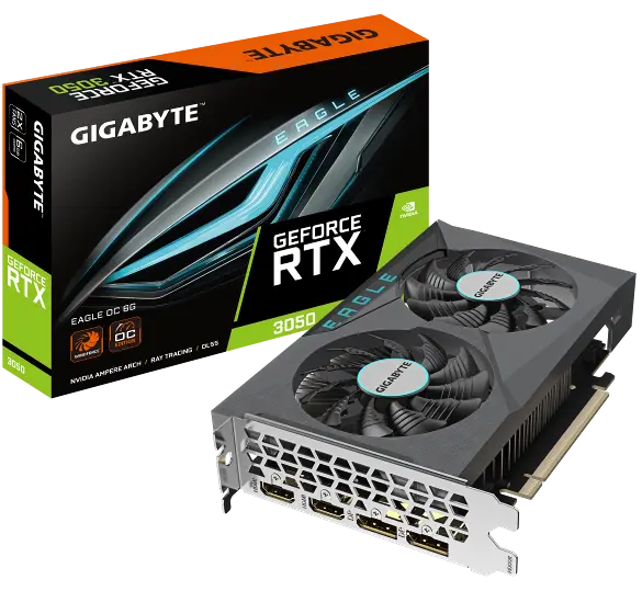 GIGABYTE Launches GeForce RTX 3050 6G graphics cards